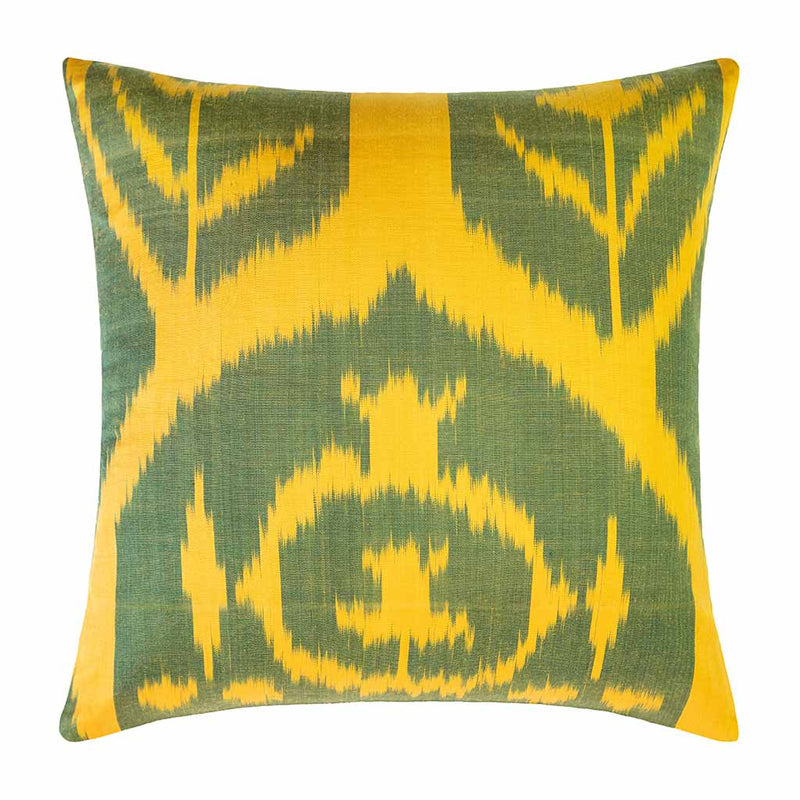 Ikat Cushion / Style 008 – silkandsilkproject